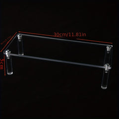 30cm Large Acrylic Display Riser Perfume Holder Organizer Handy Storage