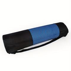 Yoga Mat Mesh Storage Bag Foam Roller Drawstring Backpack