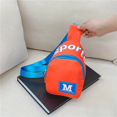 Kids Casual Chest Bag Coin Wallet Shoulder Bag for Boys & Girls