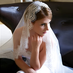 Lace Veil Bridal Headscarf Muslim Hijab for Party Decoration Headwear
