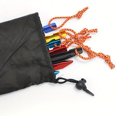 Aluminum Alloy Camping Tent Stakes for Backpacking & Canopies