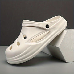 Men's Lightweight Comfy Clogs Hollow Out Non Slip Garden Shoes