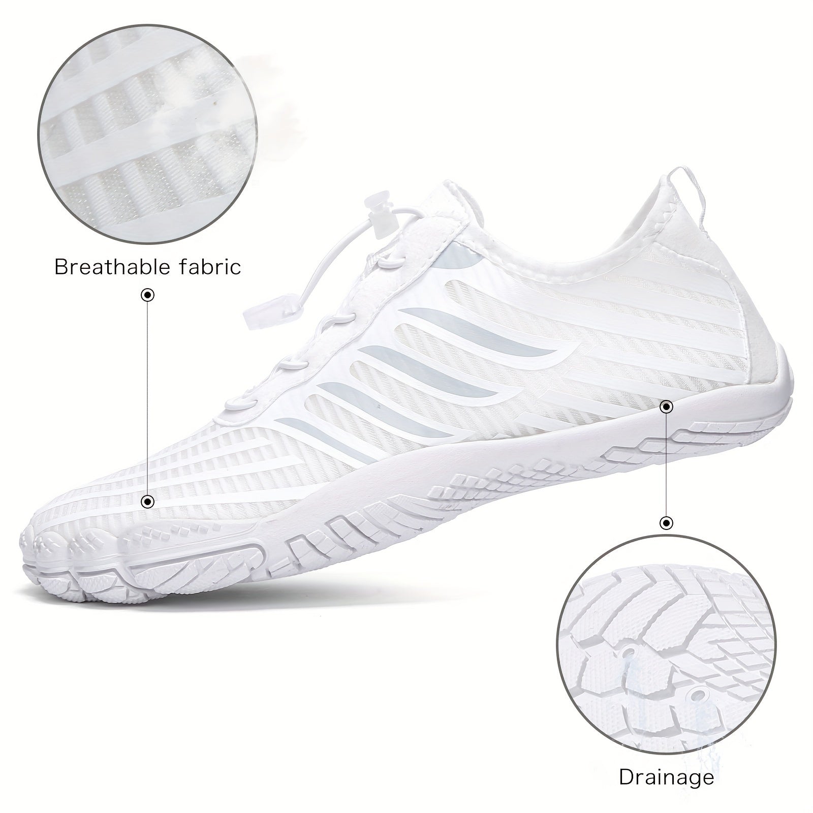 Unisex Lightweight Non Slip Flip Flops Quick Drying Thong Sandals