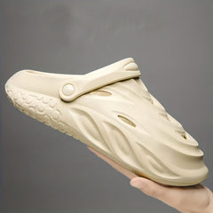 Women's Platform Clogs Hollow Out Closed Toe Non Slip Sandals