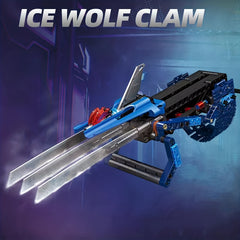 217pcs Ice Wolf Claw Building Blocks Set Weapon Launch Block Toy Kids Gift