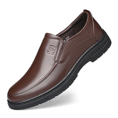 LAORENTOU Men's Leather Loafer Shoes Lightweight for Spring And Summer