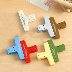 1pc Anti-slip Magnetic Clip Student File Bill Clip