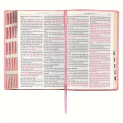 Rose Foil Edged Tabs for Old and Testament