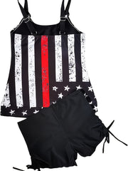 Independence Boho Tankini Set