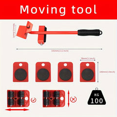 Multifunctional Moving Tool for Mobile Household Bed and Heavy Objects