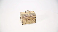 Wooden 3D Puzzle Model DIY Craft Password Box Hand Eye Coordination Adult