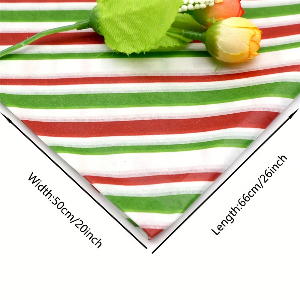 10pcs 20in 26in Colorful Valentine's Wrapping Paper Snow Christmas Gift
