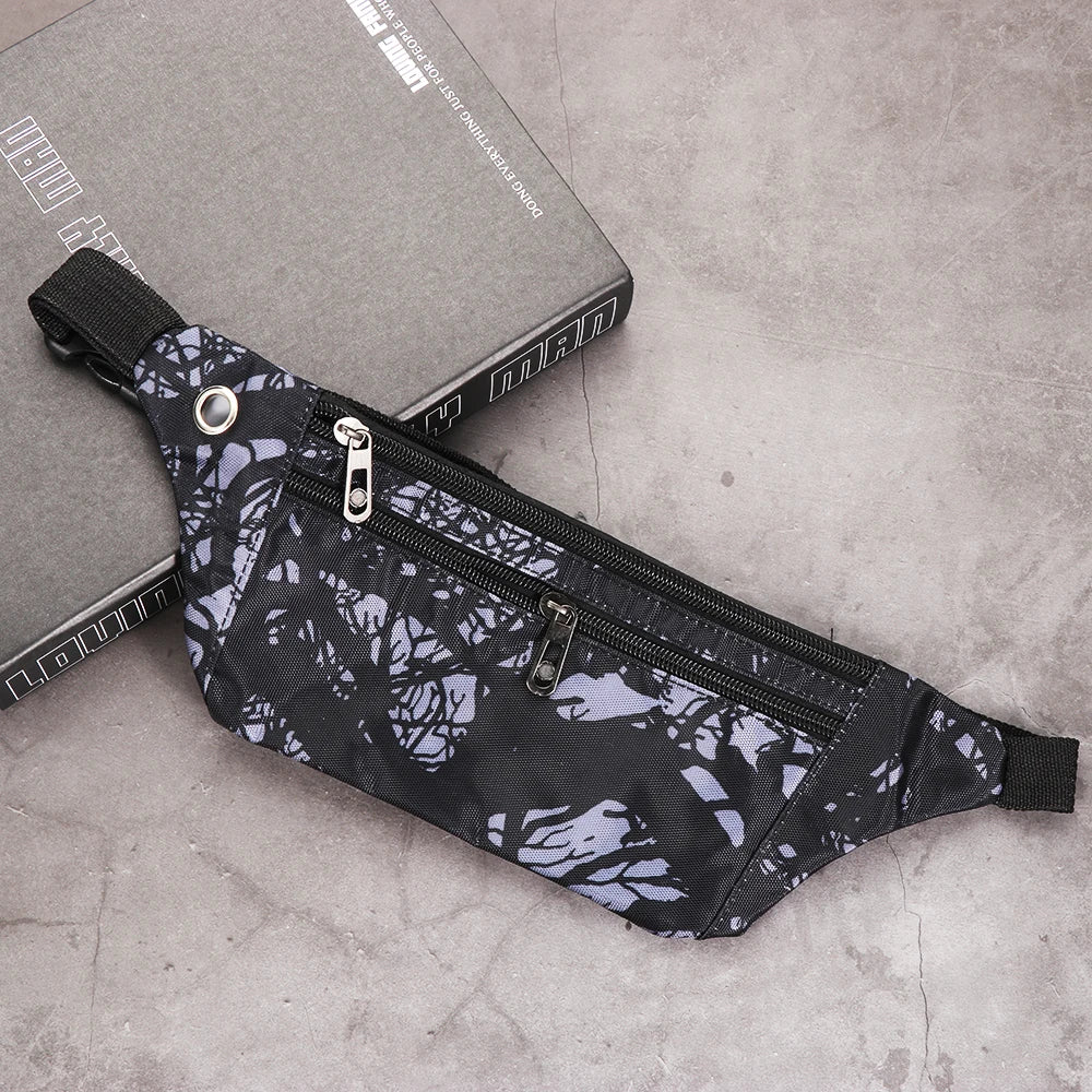 Camouflage Fanny Pack Travel Sport Bum Bag Waist Belt Pouch Waterproof