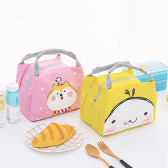 Cartoon Animal Lunch Bag Tote Thermal Food Bag Insulated Cooler Bags