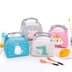 Cartoon Animal Lunch Bag Tote Thermal Food Bag Insulated Cooler Bags