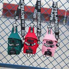 Women Girls Letter Waist Packs Fanny Pack Wallet Waist Pouch Travel Belt Bags