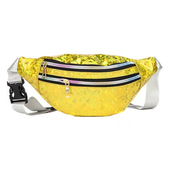 Holographic Laser Womens Waist Bag