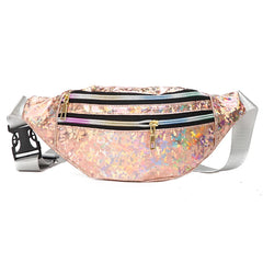Holographic Laser Womens Waist Bag