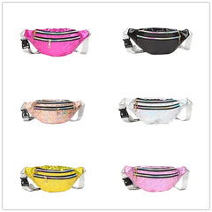 Holographic Laser Waist Bag for Beach Travel