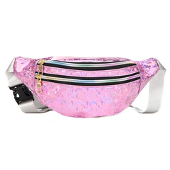 Holographic Laser Womens Waist Bag