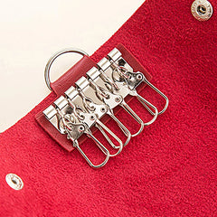1PC Portable PU Keys Holder Organizer Key Wallet Case Bag Car Keychain Unisex