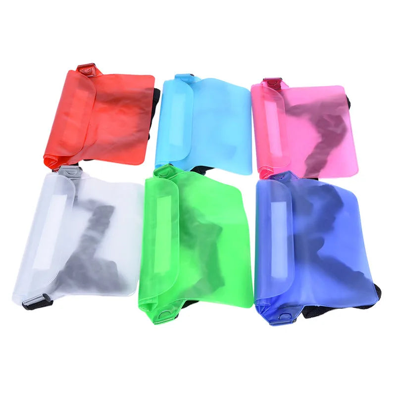 Waterproof Jelly Fanny Pack Beach Waist Bag Transparent Waist Packs