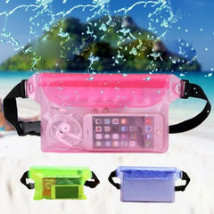 Waterproof Jelly Fanny Pack Beach Waist Bag Transparent Waist Packs