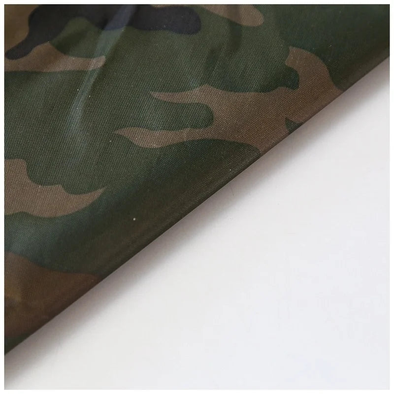 Camouflage Waterproof Drawstring Gym Bag Foldable Backpack Hiking Camping Pouch