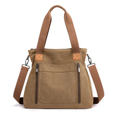 Women Canvas Shoulder Bag Shopping Bags Students Book Bag Handbags Tote