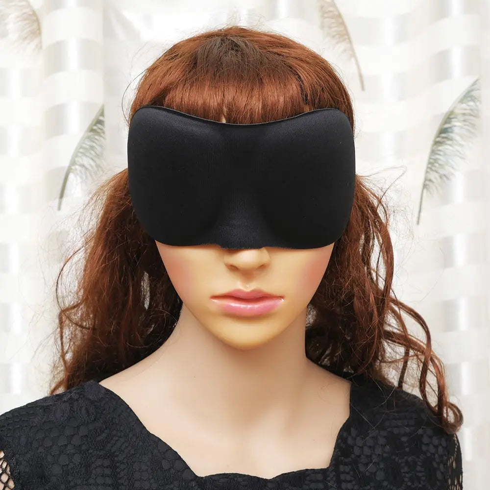 3D Sleep Mask Natural Eye Mask Eyeshade Cover Shade Eye Patch Soft Blindfold