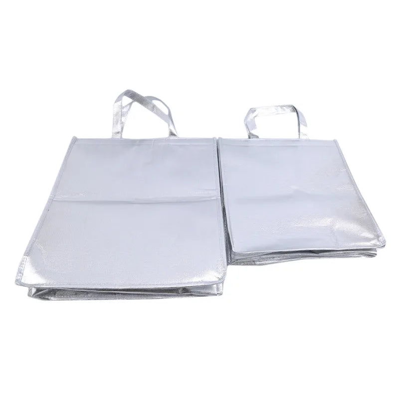 1Pcs Aluminum Foil Ice Storage Bags Insulated Beach Food Thermal Bag