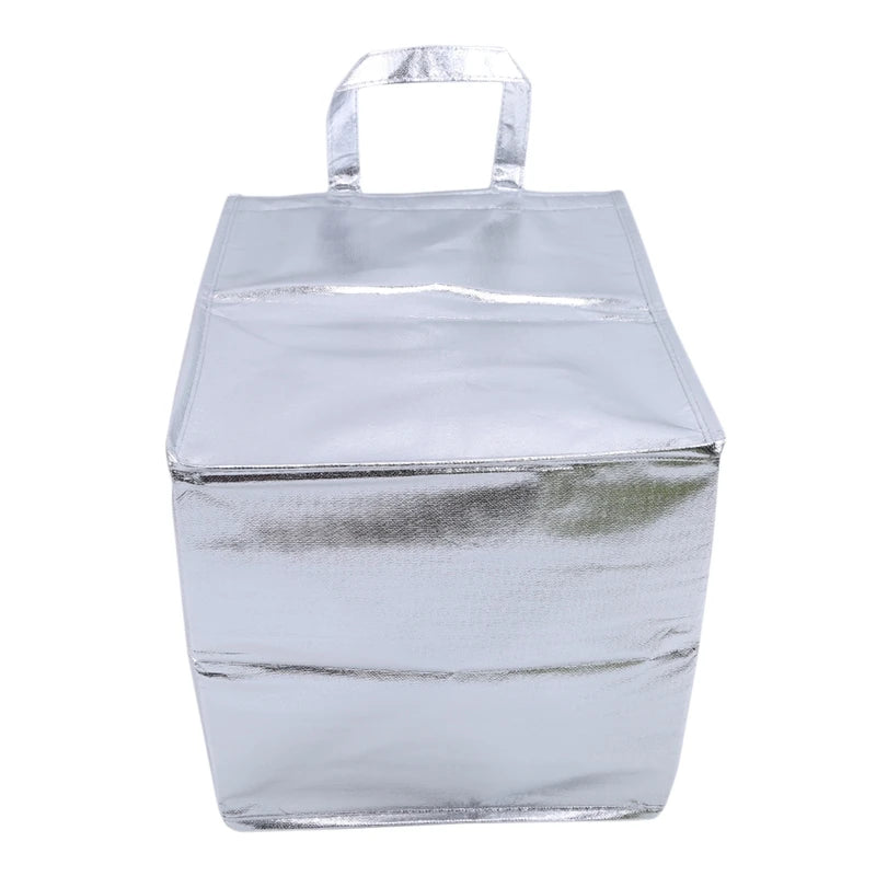 1Pcs Aluminum Foil Ice Storage Bags Insulated Beach Food Thermal Bag