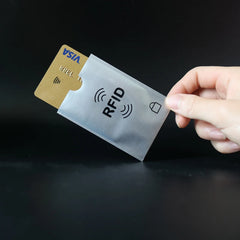 RFID Credit Card Protector Sleeve Anti Theft Case Cover ID Bank Card Holder