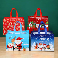 Christmas Gift Bag Santa Claus Elk Candy Bags Santa