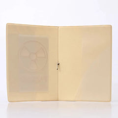 Danger Sign Passport Cover PVC Wallet Bag