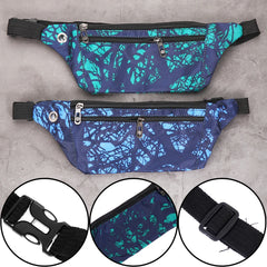 Camouflage Fanny Pack Travel Sports Phone Bum Bag Money Waist Belt Pouch