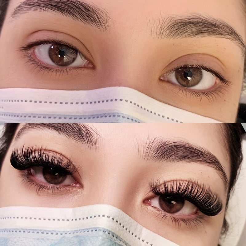 Thick 3D Crisscross False Eyelashes Long Mink Lashes For Women