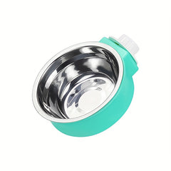 Hanging Pet Dog Bowl Stainless Steel Food And Water Bowl