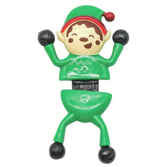 2pcs Christmas Wall Climbing Man Toys Sticky Tipping Little Men Toys