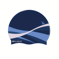 Women's Waterproof Silicone Swimming Cap for Long Hair