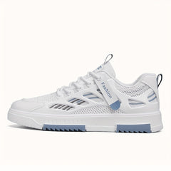 Men's Lace-up Mesh Sneakers with Good Grip