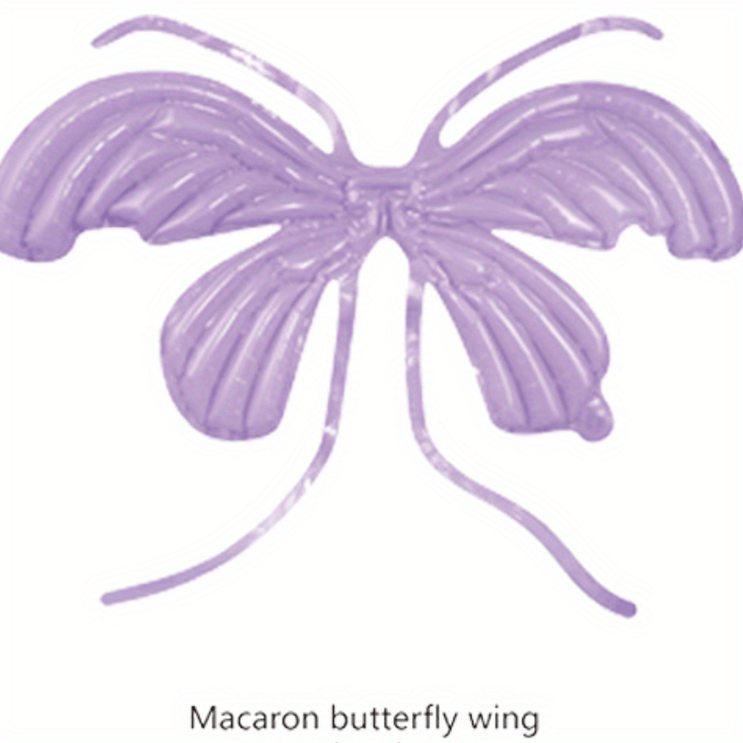 Kids Birthday Party Decoration Angel Butterfly Balloon Photo Props