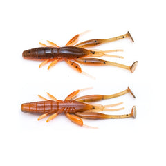 8pcs 2.7g Floating Shrimp Lure Elastic Soft Bait Fishing Accessories