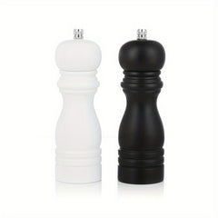 Wood Manual Grinder Set and Classic Style Salt Pepper Ceramic Mill