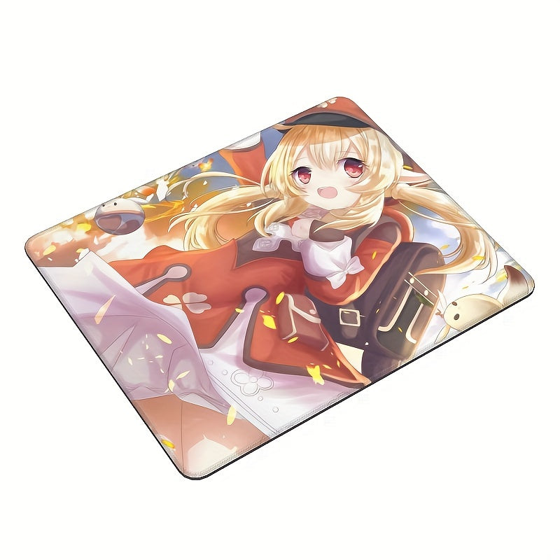 Fun Small Mouse Pad with Anti-Slip Base