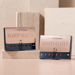 8 Colors Matte & Metallic Lipstick Glaze Set