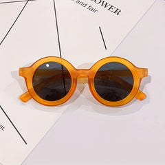 Kids Round Frame Sunglasses UV Protection for Girls and Boys