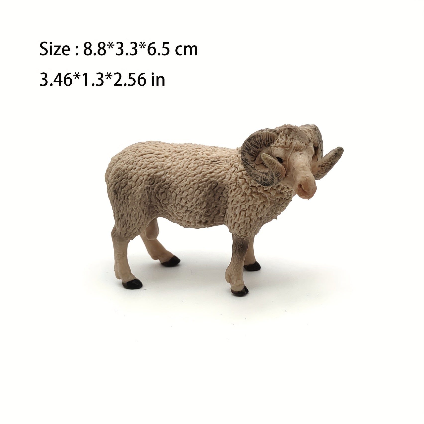 Farm Animal Disc Sheep Model Statue for Decoration