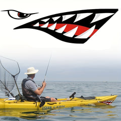 Reflective Shark Teeth Sticker Waterproof DIY Graphics Accessory
