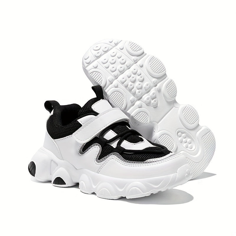 Boys' Chunky Shoes Comfy Non Slip Soft Sole Casual Sneakers For Kids